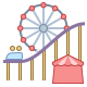 Theme Park icon - Joonsquare