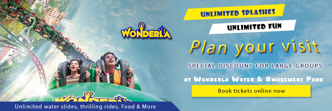 Wonderla Water & Amusement Park - Banner Promotional