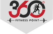 360° FITNESS POINT Logo