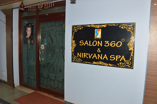 360Nirvana Unisex Salon &Spa Logo