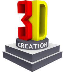 3D CREATION - Logo