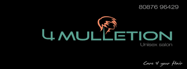 4Mulletion Unisex Salon Logo
