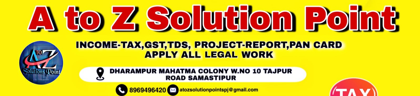 A to Z Solution Point. - Logo