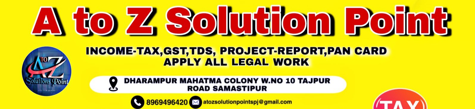 A to Z Solution Point. - Logo