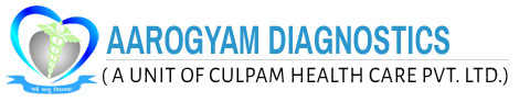 AAROGYAM DIAGNOSTICS Logo