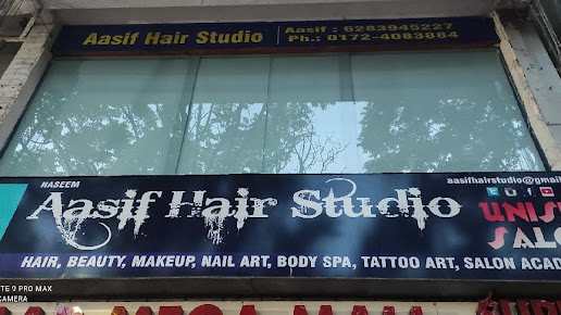 Aasif hair studio Logo