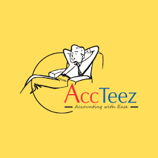 (AccTeez) ✅ | GST Registration & Return Filing | Accounting & Bookkeeping | Income Tax Return Filing - Logo