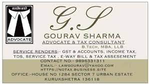 Adv Gourab Sharma|Legal Services|Professional Services