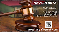 ⚖️Advocate Naveen Arya - Logo