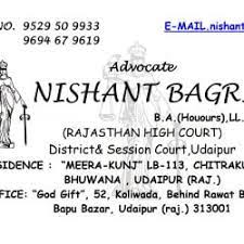 Advocate Nishant Bagri|Architect|Professional Services