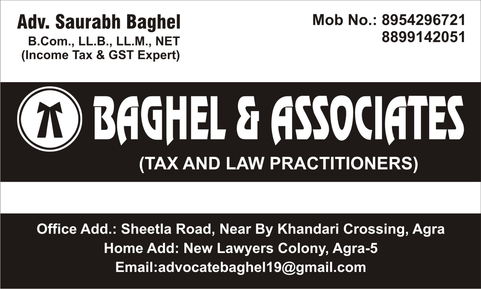 ADVOCATE SAURABH BAGHEL|Accounting Services|Professional Services