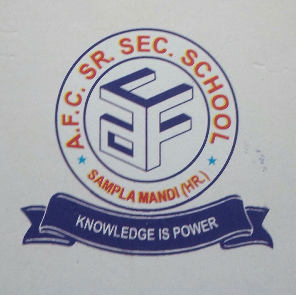 AFC Sr. Sec. School|Schools|Education
