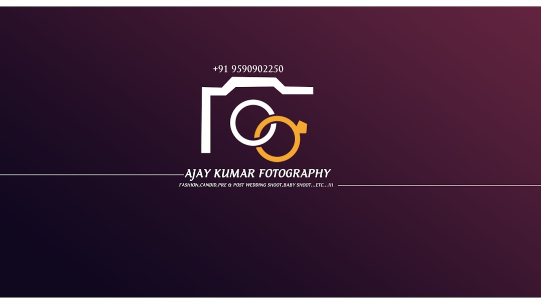 Ajay kumar fotography - Logo