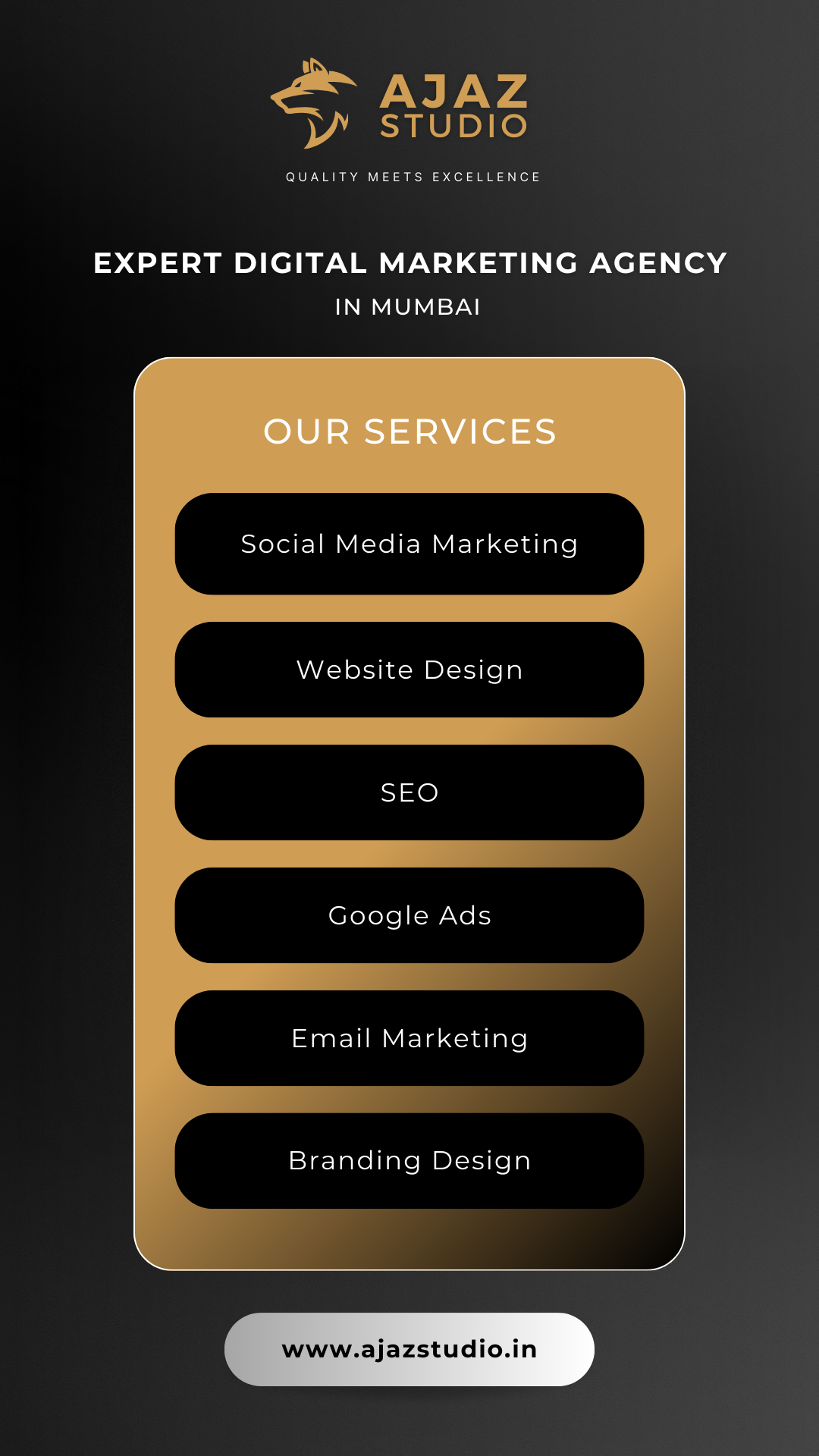 AJAZ STUDIO - Expert Digital Marketing Agency AJAZ STUDIO - Expert Digital Marketing Agency in Mumbai