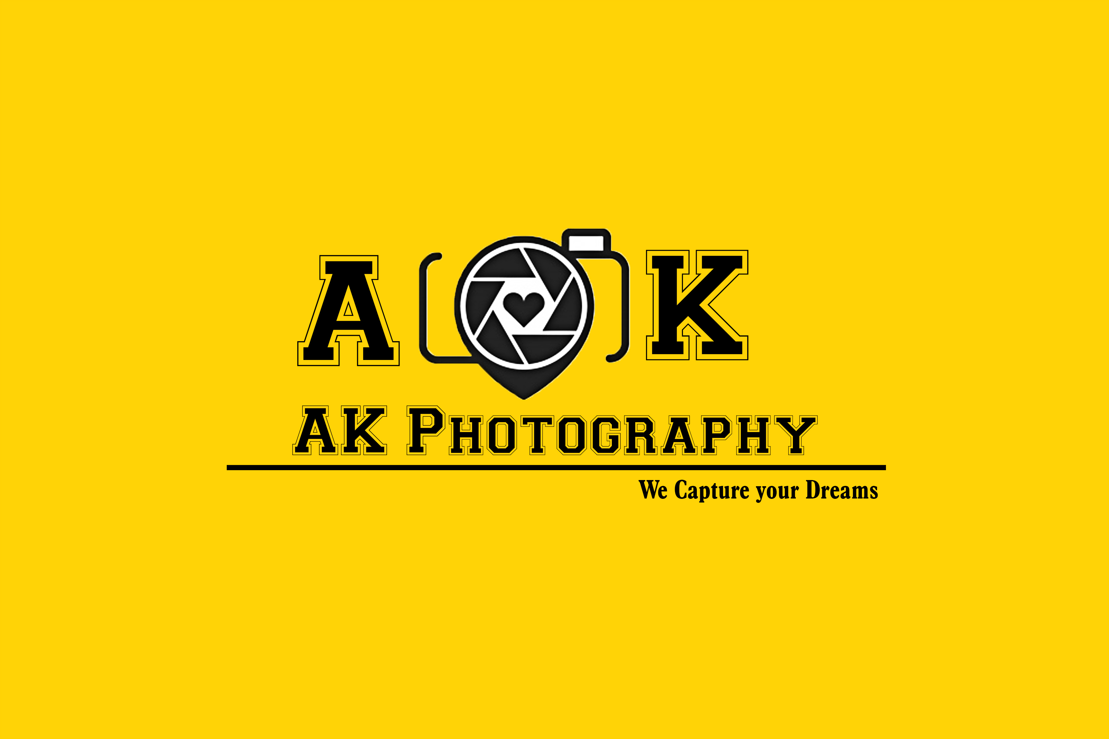 AK PHOTOGRAPHY Logo