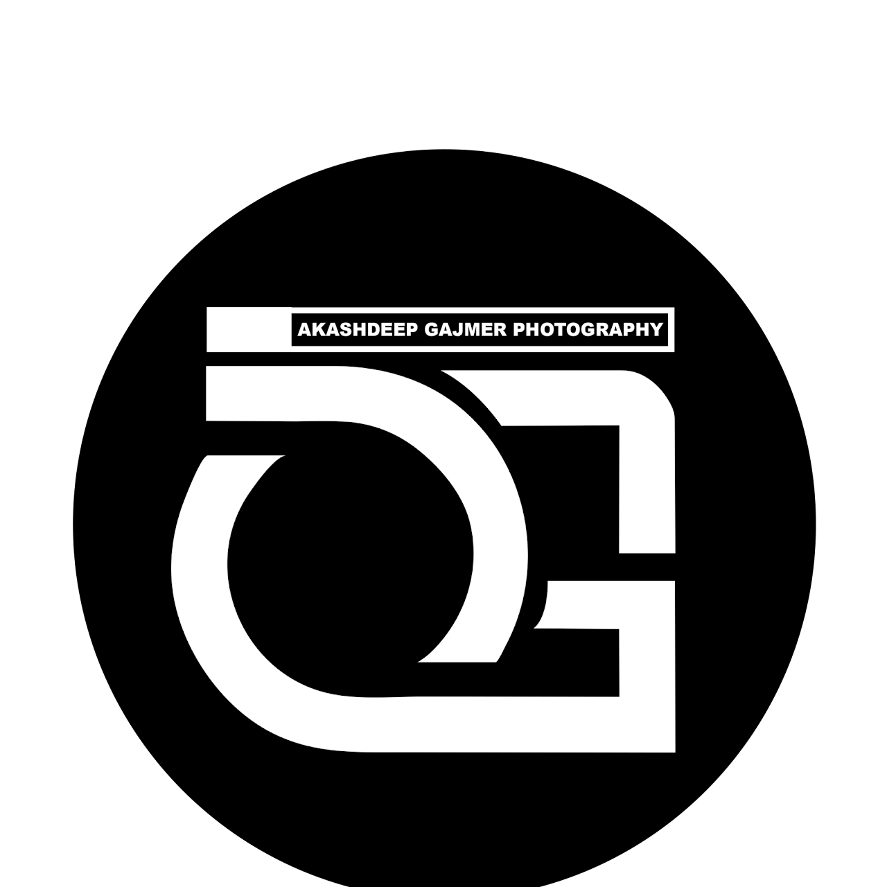 Akashdeep Gajmer Photography Logo