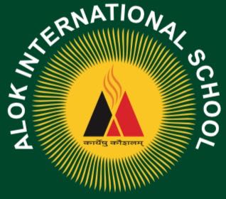 Alok International School City Logo