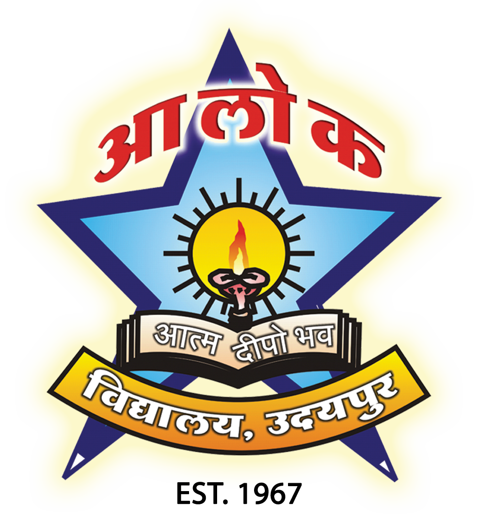 Alok Senior Secondary School Logo