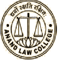 Anand Law College Logo