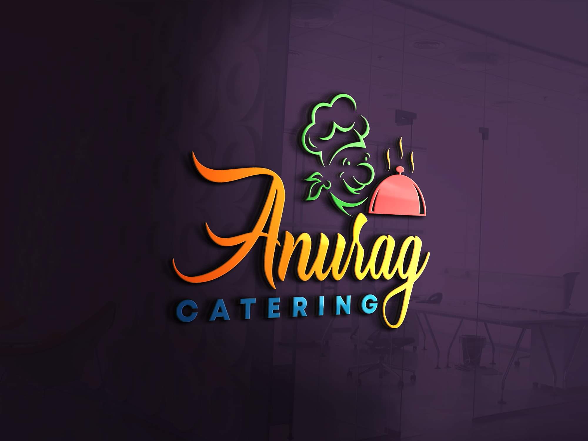 Anurag catring - Logo