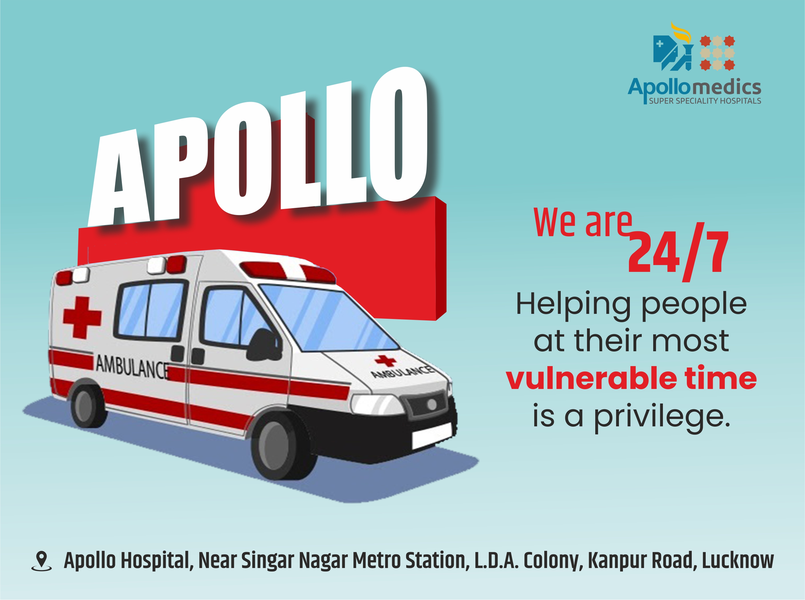 Apollo 24/7 Adult & Paediatric Emergency Services|Diagnostic centre|Medical Services