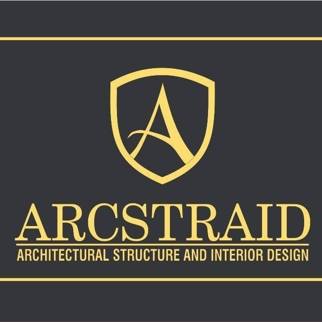 Arcstraid Architectural Structure and Interior Design Logo