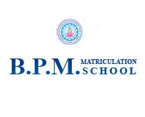 B P M Matriculation School - Logo