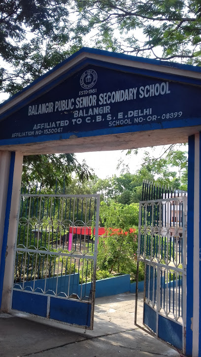 Balangir Public School Education | Schools