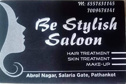 Be Stylish Saloon Logo