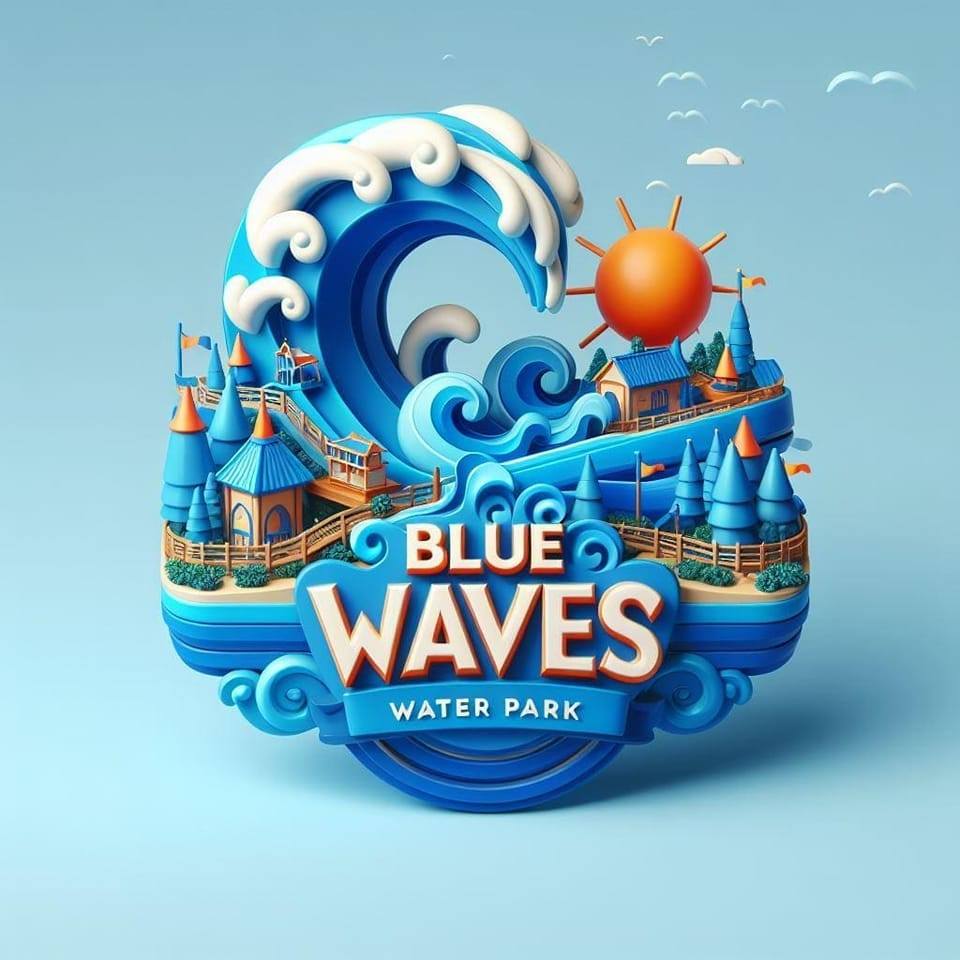 Blue Waves Water Park - Logo