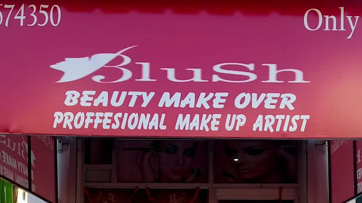Blush beauty makeover - Logo