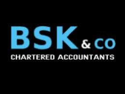 BSK & Co. Chartered Accountants (CA) Logo