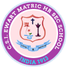 C.S.I. Ewart Matriculation Higher Secondary School Logo