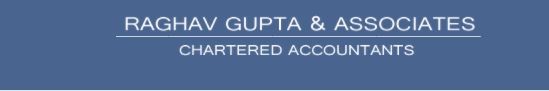 CA Raghav Gupta Chartered Accountant - Logo