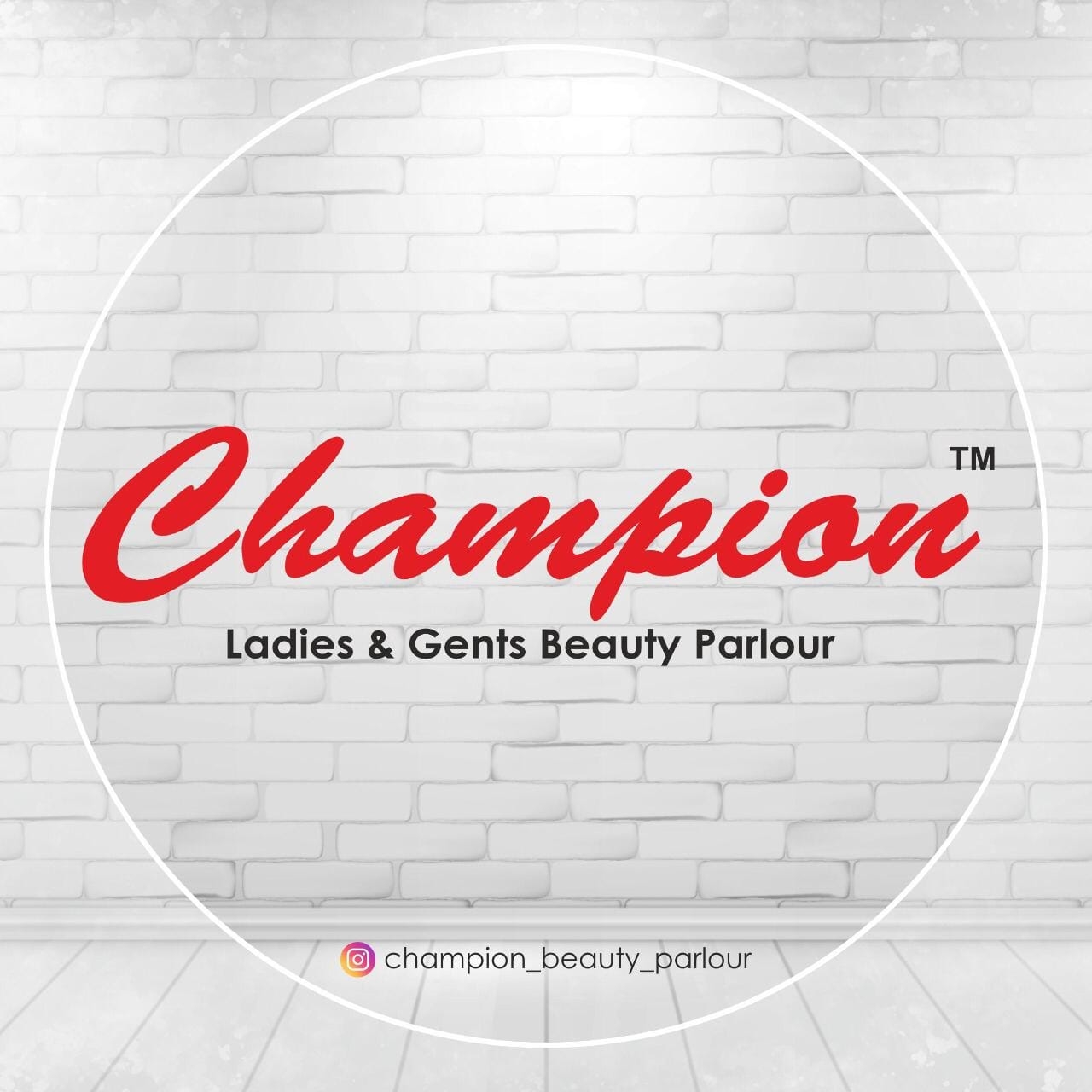 Champion Ladies & Gents Beauty Salon®️ Logo
