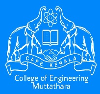 College of Engineering Muttathara Logo