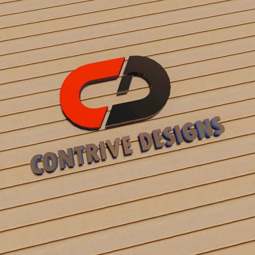 Contrive Designs-Architecture and Structure. Logo