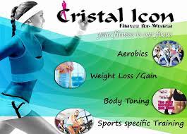 CRISTAL ICON, Fitness For Women - Logo