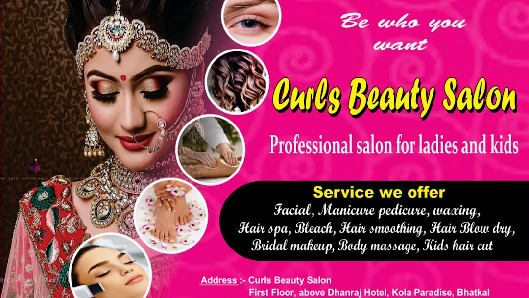 Curls beauty salon Logo