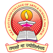 D. B. F. Dayanand College of Arts and Science Logo
