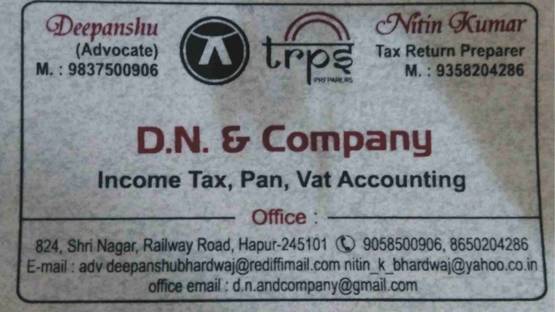 D. N. & COMPANY|Accounting Services|Professional Services