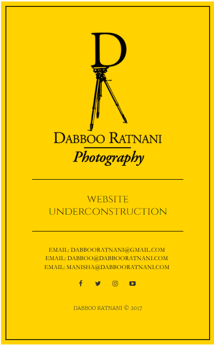 Dabboo Ratnani Photography Logo