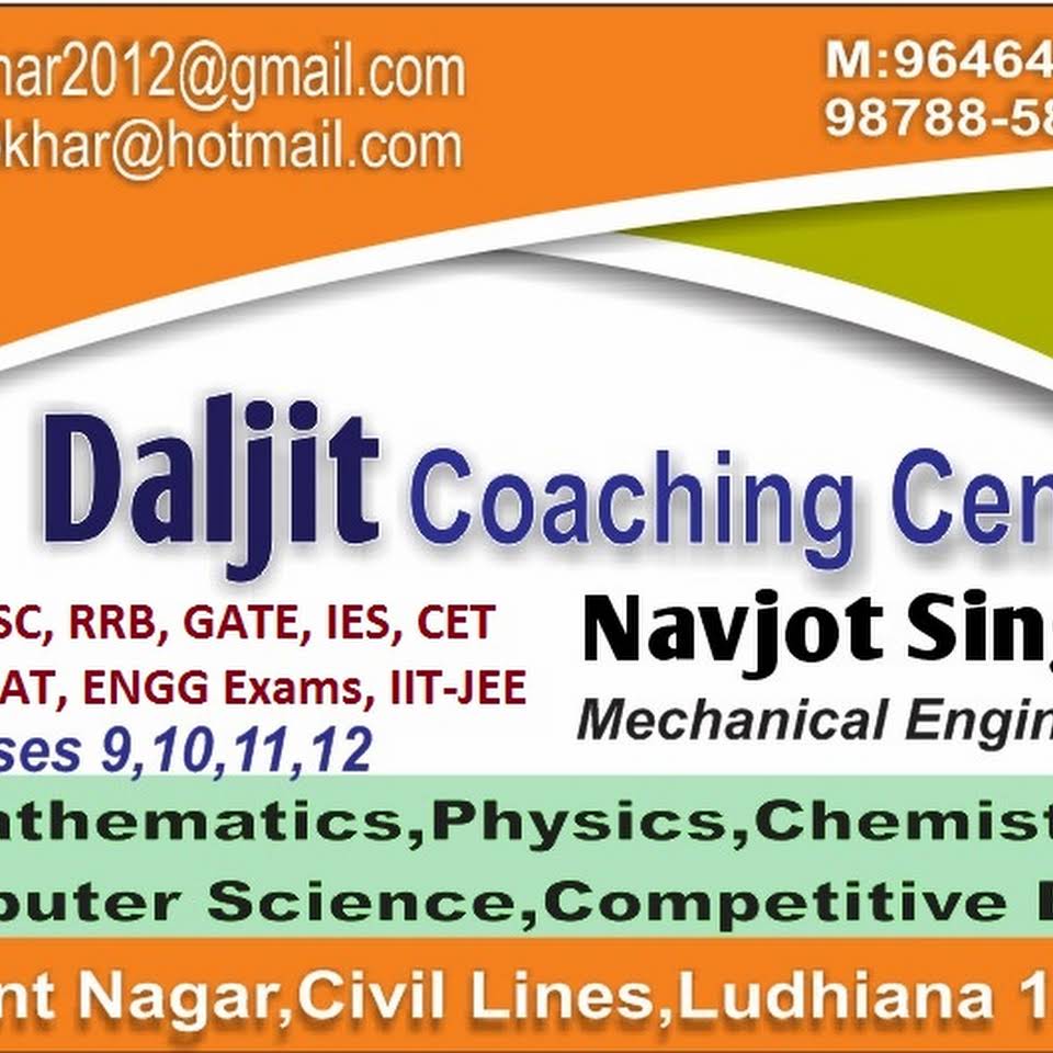 Daljit Coaching Center|Coaching Institute|Education