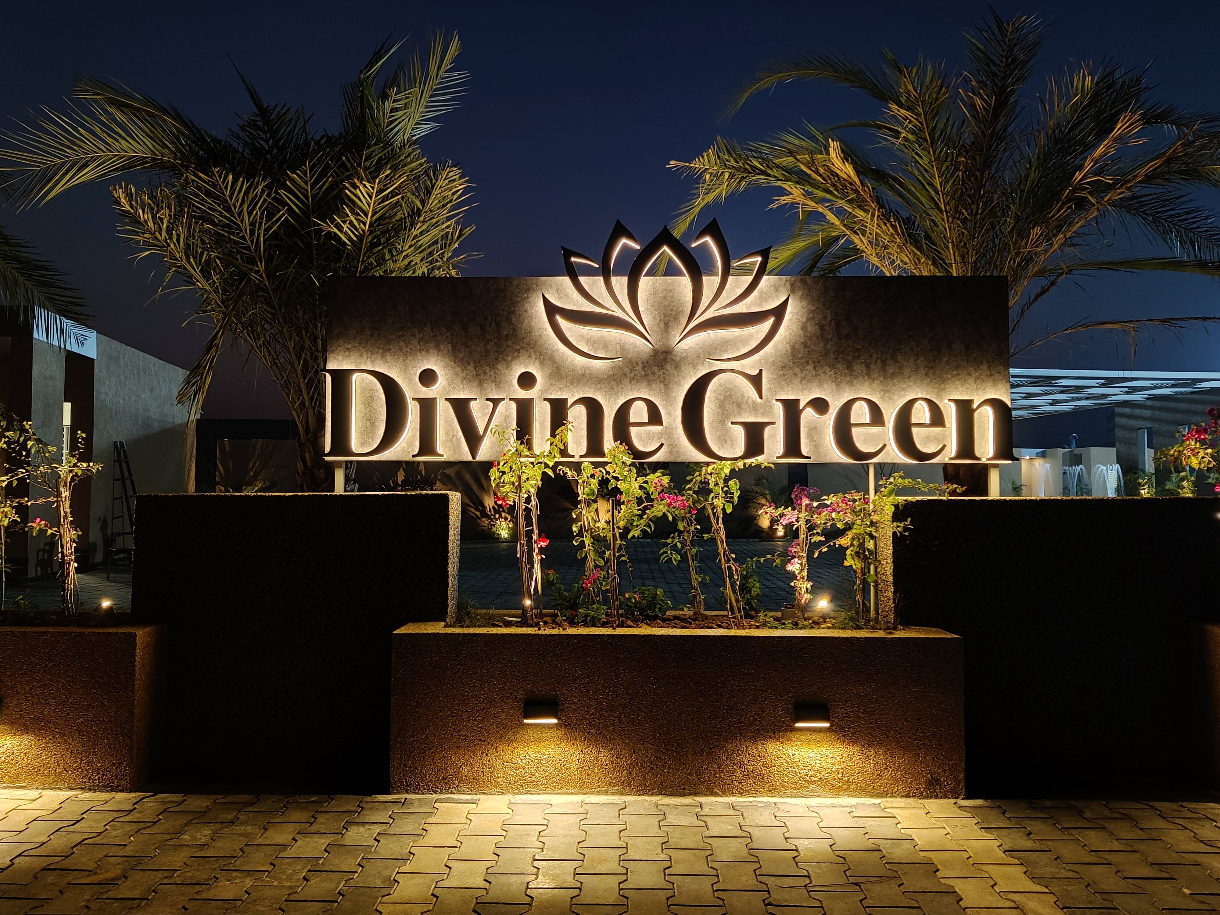 Divine Green Party Plot|Catering Services|Event Services