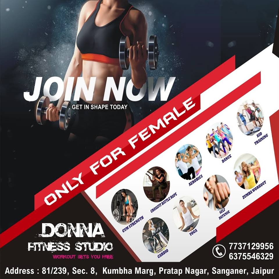 Donna Fitness Studio|Gym and Fitness Centre|Active Life