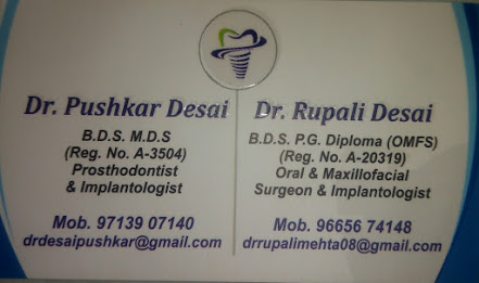 DR. DESAI'S MULTISPECIALITY DENTAL CLINIC|Diagnostic centre|Medical Services