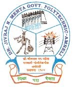 Dr. Jivraj N Mehta Government Polytechnic Logo