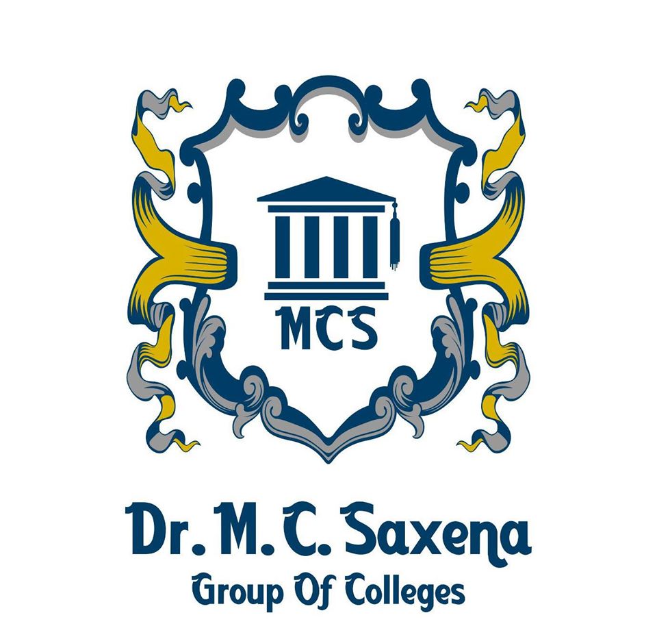 Dr. M.C. Saxena College Logo