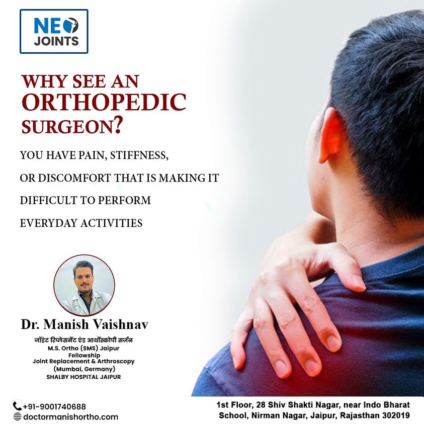 Dr Manish Vaishnav - best orthopedic surgeon in Jaipur, ACL Surgeon, Shoulder Specialist Surgeon in Jaipur, Ligament Surgeon Medical Services | Clinics