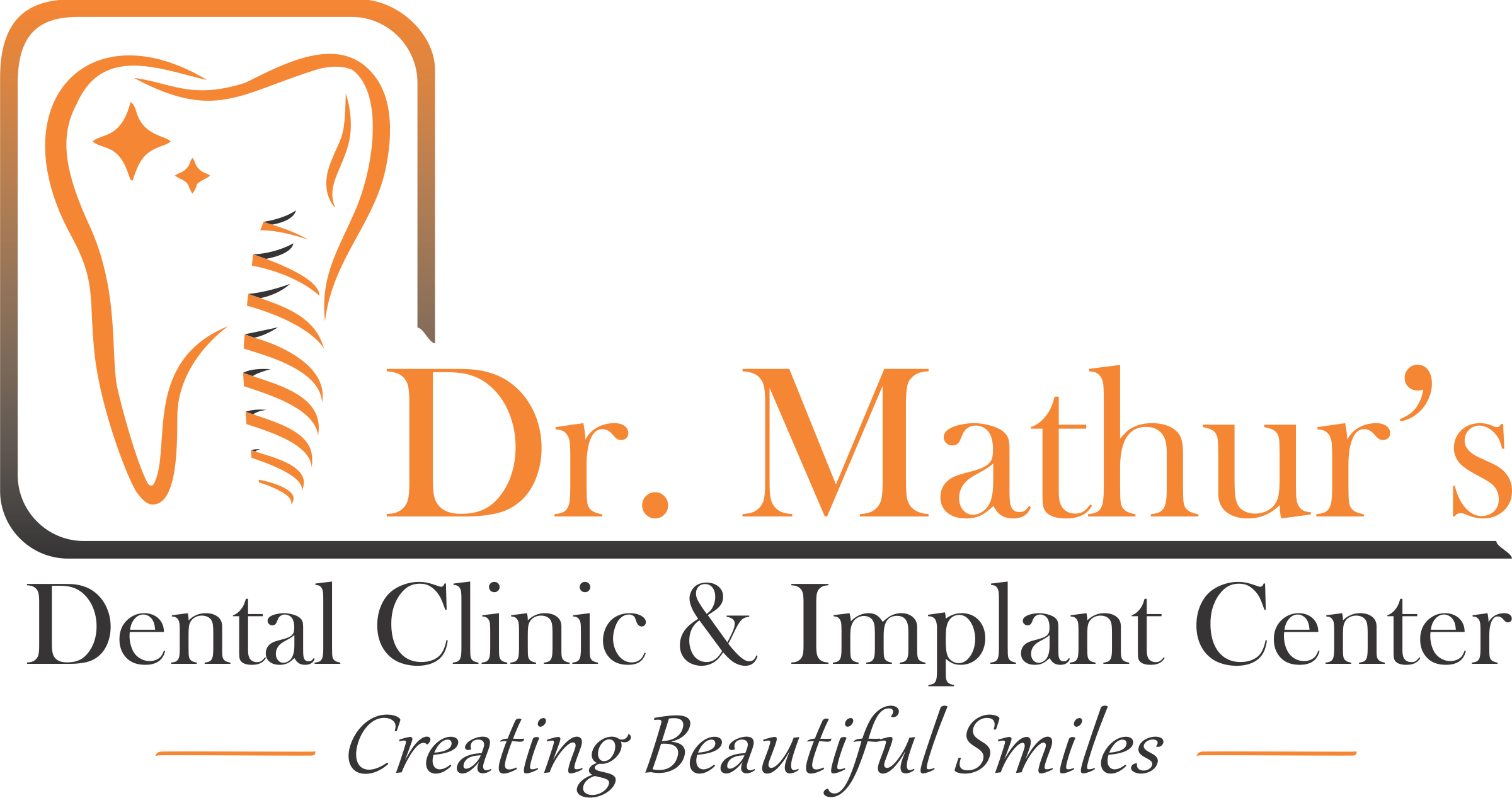Dr. Mathur's Dental Clinic Logo